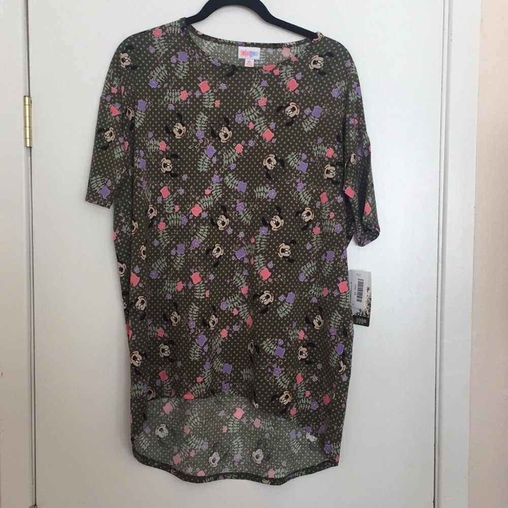 XS‎ LuLaRoe Irma Top Disney A04 23